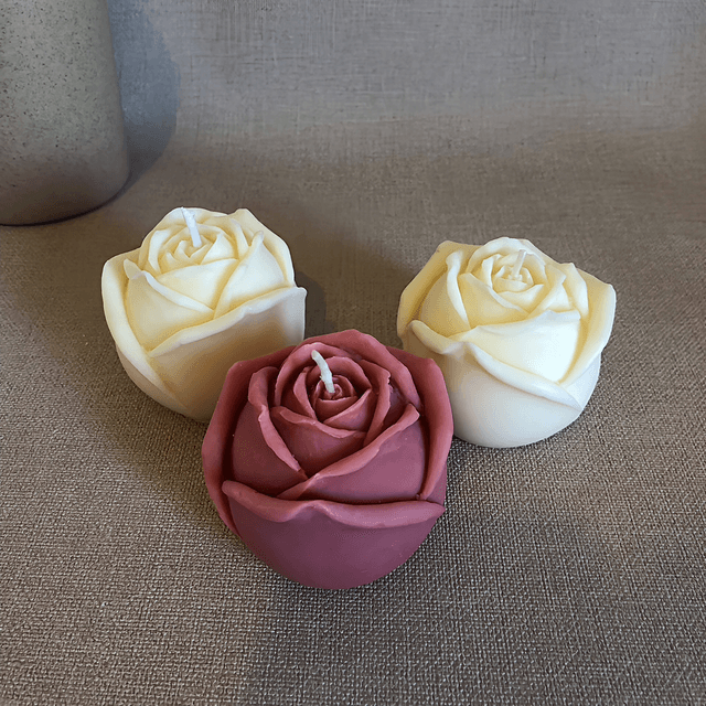 Bougie Parfumée Rose 