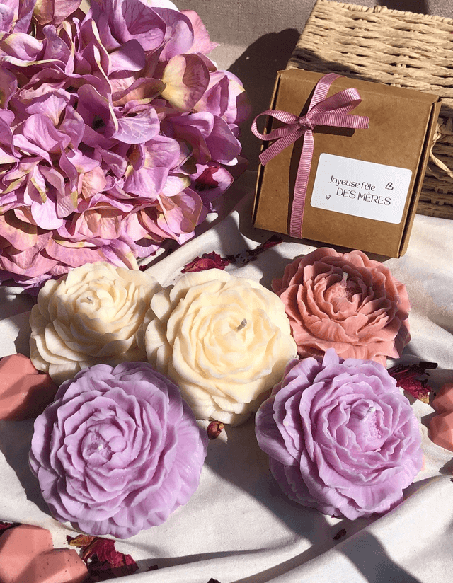 Bougie Pivoine 